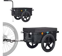 Remorque à vélo et diable Tiggo Plus avec caisse de transport de 70 litres pour le transport de la remorque à vélo