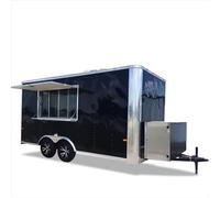 Remorque alimentaire avec équipement complet, cuisine complète et réfrigération à vendre, chariot mobile pour hot-dog pour vente de rue, entreprise alimentaire ou services de restauration