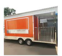 Remorque alimentaire avec équipement complet de cuisine, camion de nourriture mobile à vendre, remorques alimentaires personnalisées pour la vente routière
