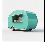 Remorque alimentaire de cuisine mobile - Chariot de concession personnalisé, support Hotdog et taco, utilisation du café, pour les entreprises, camions de nourriture et remorques à vendre