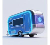 Remorque alimentaire mobile à vendre avec cuisine commerciale, chariot à café, vente de crème glacée, support de hot-dog, camion de nourriture personnalisé pour événements de rue