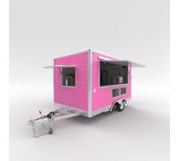 Remorque alimentaire personnalisable avec équipement complet | Camion de concession mobile à vendre | Café, crème glacée, hot-dog pour vendeurs routiers (3 m, 4 m, 4 m)