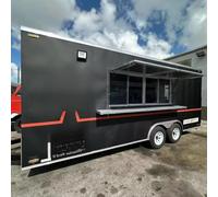 Remorque alimentaire personnalisée avec cuisine entièrement équipée, camion de nourriture mobile à vendre, vente de crème glacée, café et hot-dog pour les affaires de rue