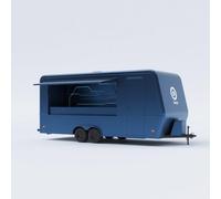Remorque alimentaire personnalisée avec cuisine mobile, chariot Hot Dog, station de café, camion de concession à vendre pour vendeurs de rue et événements