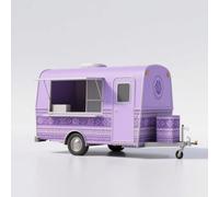 Remorque alimentaire personnalisée pour la vente de rue, camion de nourriture mobile avec cuisine, chariot de crème glacée, bar à café, support de hot-dog pour une utilisation professionnelle
