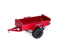 Remorque Attelage pour Traxxas pour Trx4m pour Axial pour Scx24 1/18 1/24 | Remorque utilitaire alu avec attelage transport cargaison RC crawler et upgrade accessoire d échelle Pièces