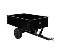 Remorque basculante 300¿kg pour tracteur tondeuse, benne acier ¿ TEXAS 90053030