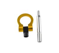 remorque Boule Crochet De Remorquage Rond Convient pour Tesla Modèle 3, Accessoire De Voiture, Remorquage Amélioré D’attelage remorque(Gold)