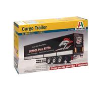 Remorque Cargo Nouvelle Version - Kit De Modèle Camion En Plastique 1:24 ITALERI