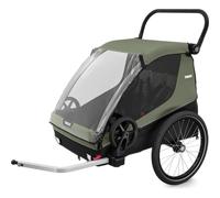 Thule Remorque vélo Courier - 44 kg max - Vert Vintage - pour garçon