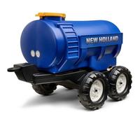 Remorque Citerne New Holland - FALK - Capacité 30L - Bleu- Adaptable avec les tracteurs FALK 3-7 ans - 100% Fabriqué en France