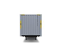 Container Trailer Maersk Grey
