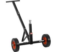 Remorque d'aide à la manœuvre VEVOR, chariot pour remorque, charge maximale 272 kg, hauteur réglable 42 et 56 cm, pneus pleins 254 mm, pour remorque mobile pour bateaux et camping-cars