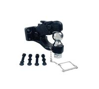 Remorque d'attelage, Combo De Pivot Remorque D'attelage Remorquage avec Boule 50 Mm, Pièces 8 Tonnes,pour caravanes(with 2inch Ball)