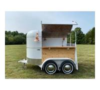 Remorque de camion alimentaire à vendre - Chariot de concession mobile, cuisine personnalisée pour hot-dog, café, taco, configuration complète pour un usage professionnel
