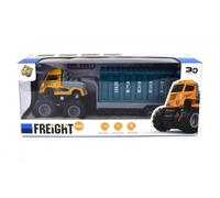 Remorque de camion avec conteneur