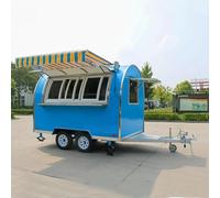 Remorque de nourriture Hotdog Chariot Restaurant Camion Détail Pizza Glace Food Shop Hôtel Café Crème Glacée Maïs Camions à vendre
