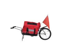 Remorque de vélo à une roue avec sac de rangement