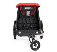 Burley Honey Bee Duo Bike Trailer Orange Max 45 kg Garçon Red