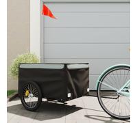Remorque de Vélo Chariot Bicyclette Transport Marchandise Extérieur vidaXL