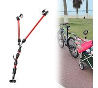 Remorque de vélo, connecteur de chargement, attelage de camping-car, barre de remorquage de vélo, bielles de vélo électrique, poteau de remorquage de véhicule électrique, capacité de charge 50kg