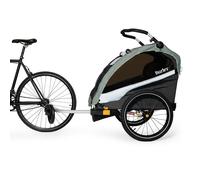 Remorque de vélo monoplace enfant Burley D'LITE X Vert