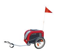 Nobby 62395 SENLIMA S Remorque de vélo 53 x 60 x 60/117 cm Jusqu'à 15 kg