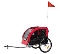 Remorque de vélo Nobby Pet Senlima Rouge 75x86x80 cm