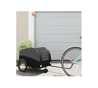 Remorque de vélo noir 30 kg fer