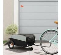 Remorque de vélo noir 30 kg fer Noir G