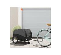 Remorque de vélo noir 45 kg fer