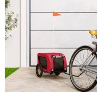 Remorque de Vélo pour Animaux de Compagnie Chariot Tissu Oxford et Fer vidaXL