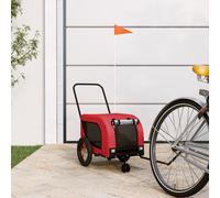 Remorque de Vélo pour Animaux de Compagnie Chariot Tissu Oxford et Fer vidaXL