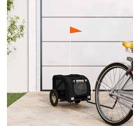 Remorque de Vélo pour Animaux de Compagnie Chariot Tissu Oxford et Fer vidaXL