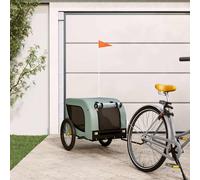Remorque de Vélo pour Animaux de Compagnie Chariot Tissu Oxford et Fer vidaXL