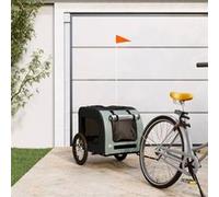 Remorque de vélo pour animaux de compagnie noir et gris noir et gris G