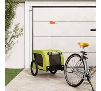 Remorque de vélo pour animaux de compagnie vert et noir G