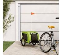 Remorque de vélo pour animaux de compagnie vert et noir G