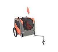 Remorque de Vélo pour Chien Animaux Compagnie Chat 30 kg Résistant à l'Eau