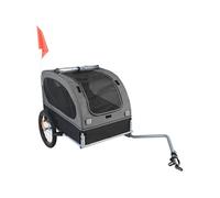 Remorque de Vélo pour Chien Animaux Compagnie Chat 40 kg Résistant à l'Eau