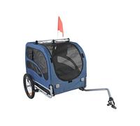 Remorque de Vélo pour Chien Animaux Compagnie Chat 45 kg Résistant à l'Eau