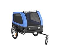 Remorque de Vélo pour Chien Animaux Compagnie Chat Résistant à l'Eau Capacité 40KG