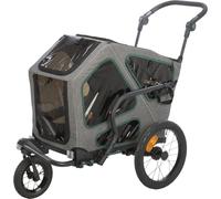 Remorque de vélo pour chien Trixie Gris 50x72x87 cm