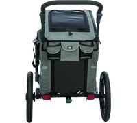 Remorque de vélo Trixie Gris S