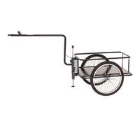 Remorque Der Roland 90L sur tige de selle avec béquille ( Noir )