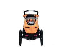 Remorque enfant XLC Mono S 20 - Orange - 20"" - 3-en-1 - Poussette de jogging - Marque XLC