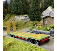 Remorque Goldhofer TU4, vert citron - HERPA 076142-010 - HO 1/87