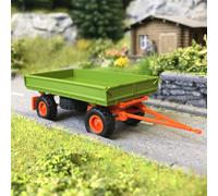 Remorque, IFA HW60.11, vert - BUSCH 53014 - HO 1/87