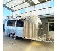 Remorque mobile de camion de nourriture entièrement équipée pour la vente routière | Chariot de concession personnalisé | Crème glacée, café, camion de nourriture Hot Dog à vendre par le fabricant