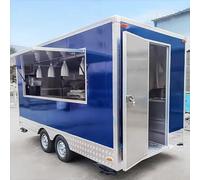 Remorque mobile pour camion de nourriture à vendre avec configuration de cuisine complète, chariot à hot dog entièrement équipé, équipement de réfrigération et de cuisine pour une utilisation